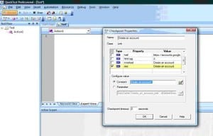 QTP - How to Add Bitmap and Text Checkpoints in Tests