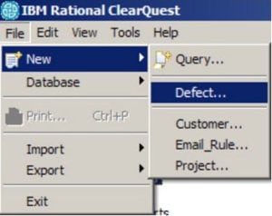 IBM Rational ClearQuest Tool Tutorial
