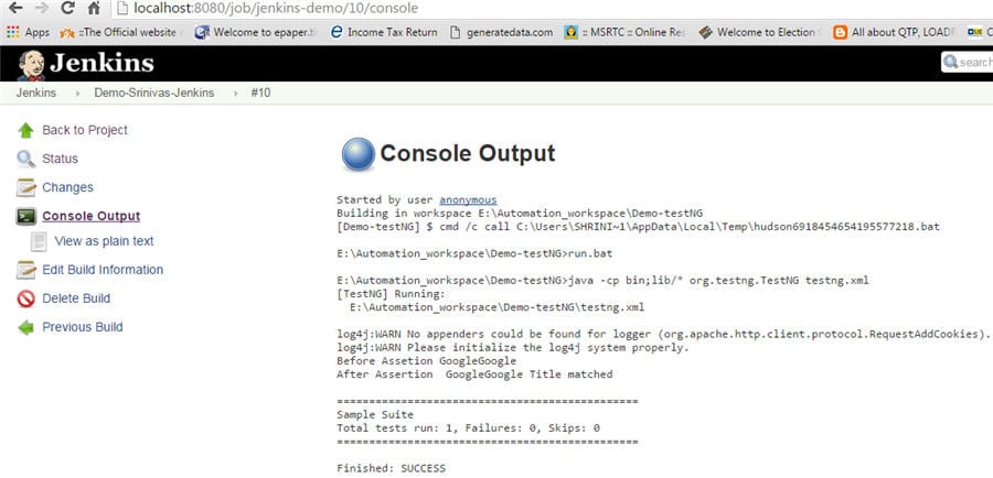 How to Integrate Jenkins with Selenium Step-By-Step