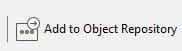 Add to Object Repository