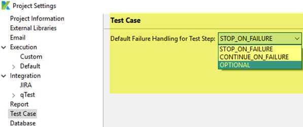 Built-in error handling