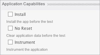 Application Capabilities