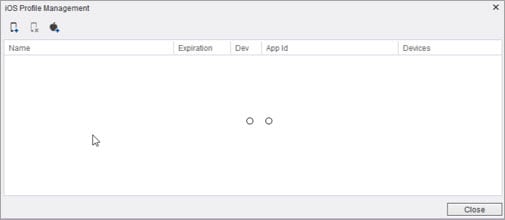 iOS Profile management