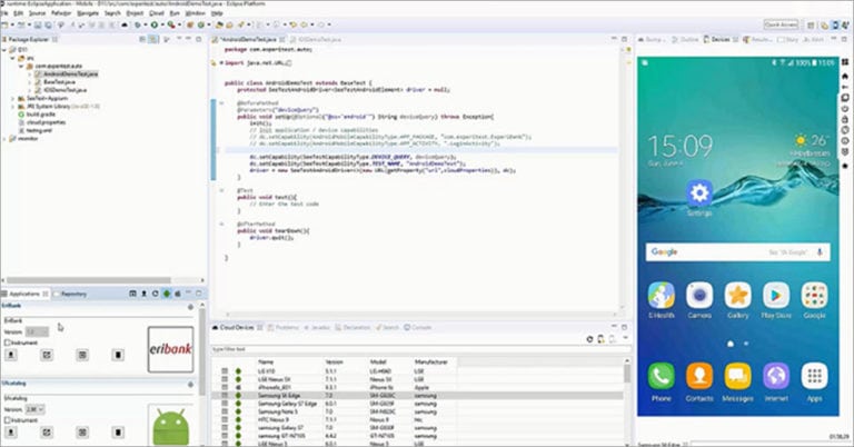 Appium Studio for Eclipse: End-to-end Appium/Selenium Automation From ...