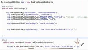 Automate Native App On Android Device Using Appium