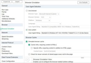 VUGen Runtime Settings – Load Testing with LoadRunner Tutorial #5