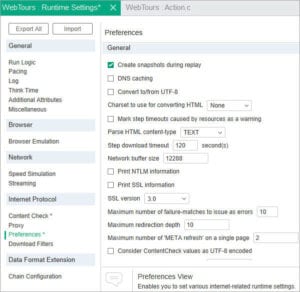 VUGen Runtime Settings – Load Testing with LoadRunner Tutorial #5