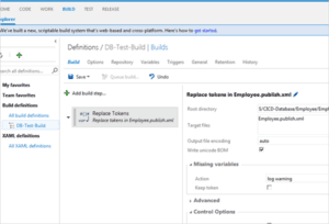Publishing Database Changes To SQL Server Using Microsoft TFS