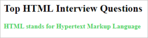 30 Top HTML Interview Questions and Answers (2025 LIST)