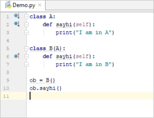 Python OOPs Concepts (Python Classes, Objects and Inheritance)
