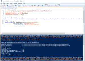 Generate Living Documentation with Pickles For Specflow Feature Files