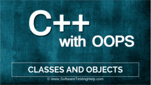 Classes And Objects In C++