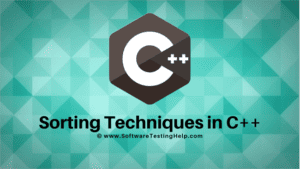 Introduction To Sorting Techniques In C++ image.