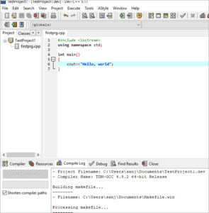 Dev C++ IDE: Installation, Features And C++ Development