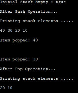 Java Stack Tutorial: Stack Class Implementation With Examples