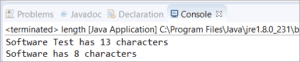 Java String length() Method With Examples