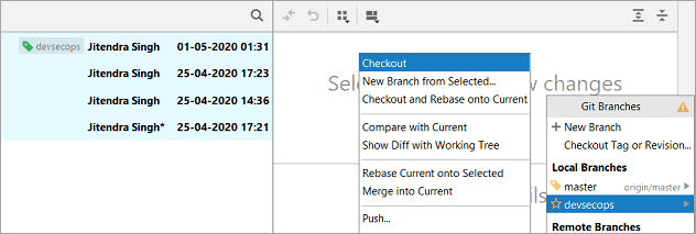 Git_Checkout_devsecops