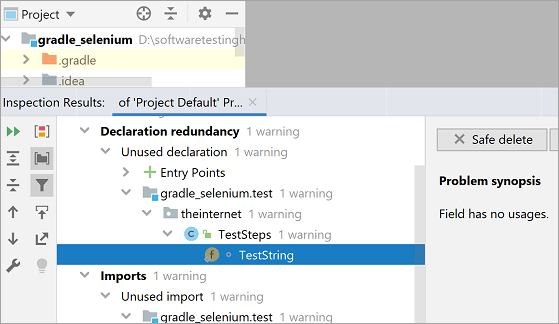 Inspect_Code_results