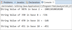 How To Use Java toString Method?