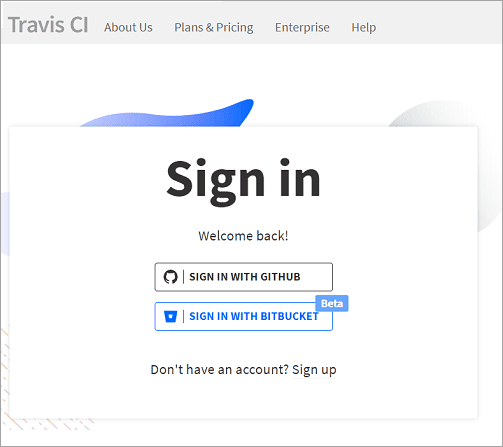 Travis_CI_Application_Configure_Login_with_Github