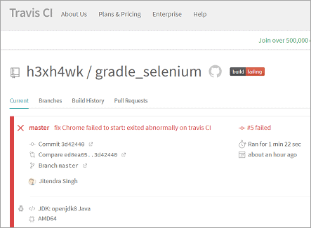 Travis_CI_Build_History