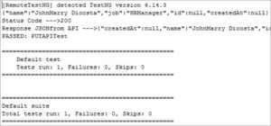 Web Services Testing Using Apache HTTP Client