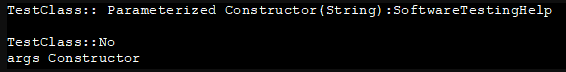 Java Constructor - Class, Copy And Default Constructors