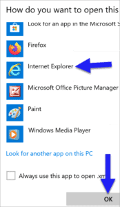 How To Open XML File In Excel, Chrome And MS Word