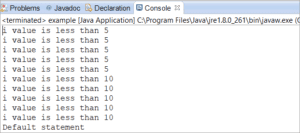 java switch-case program: code example and sample... Java Switch Case Statement With Programming Examples