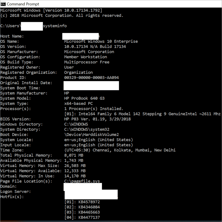 Windows CMD Commands: Basic CMD Prompt Commands List