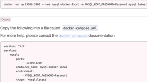 How To Setup And Use MySQL DOCKER Container