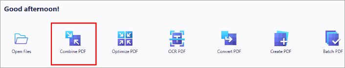 ’Combine PDF’’ - How To Combine PDF files