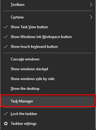 task manager