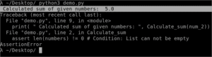 Python Assert Statement - How To Use Assert In Python