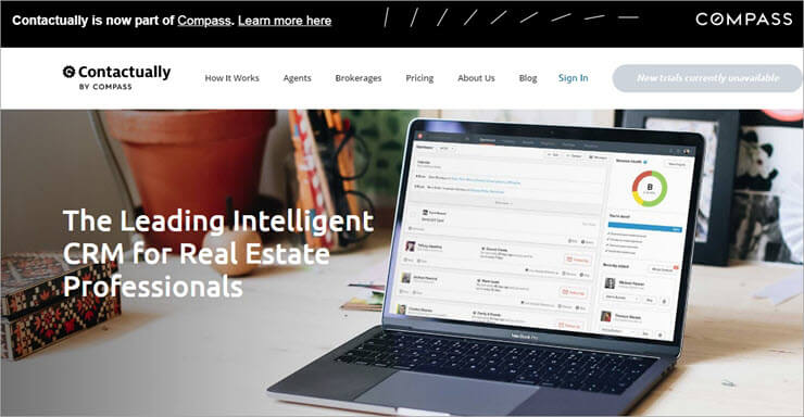 Contactually Website