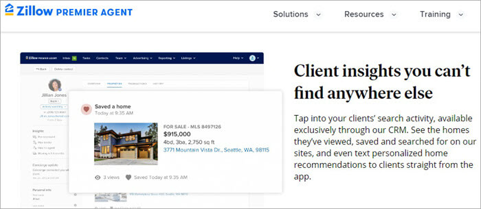Zillow Premier Agent Website