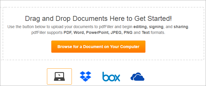 Browse for a Document on Your Computer