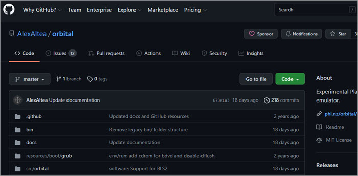 Orbital PS4 Emulator