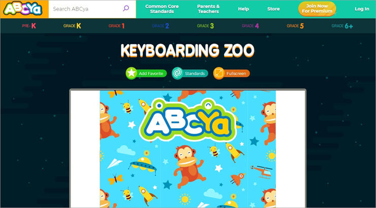 Abcya Keyboard Zoo