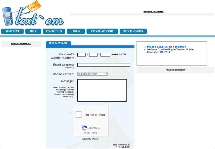 11 best websites to send free text message sms online