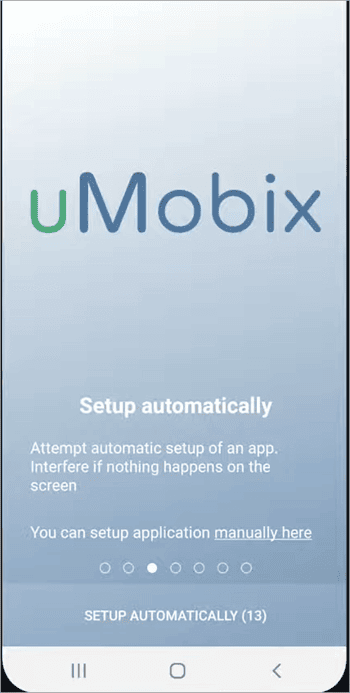 configurar automaticamente