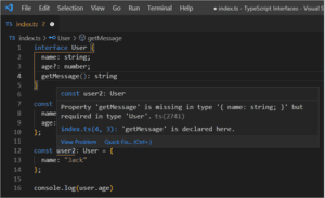 TypeScript Interface Tutorial With Examples