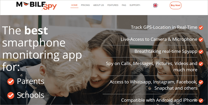 #3) mobilespy.at