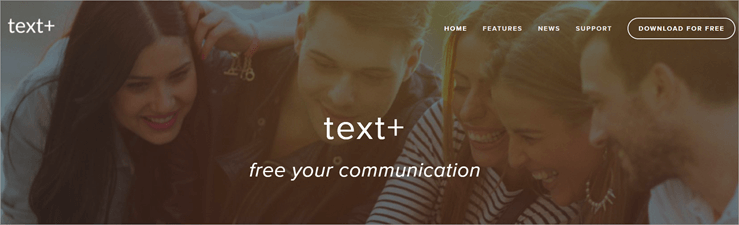 text+ Second Phone Number Apps