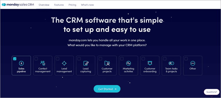 monday.com Dashboard