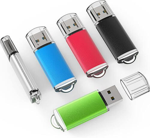 TOPESEL 5 Pack 32 GB USB 2.0 Flash Drive