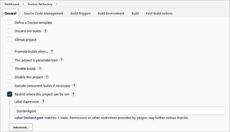 New Item and select Freestyle project