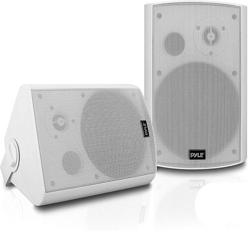 Pyle Outdoor Wall-Mount Patio Stereo Speaker