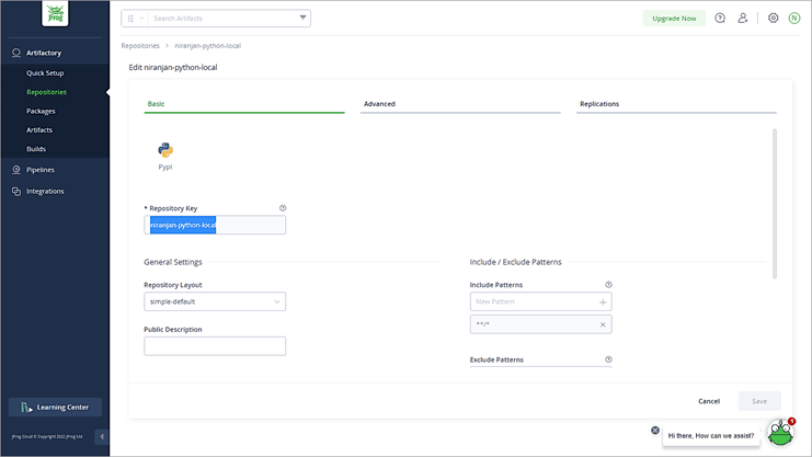 Create Generic, Python and Docker Package Repositories with JFrog ...