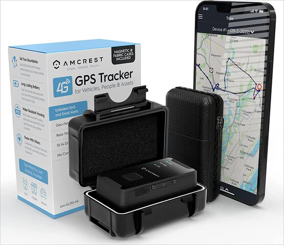 Lightning GPS GL300 Vehicle Tracker - Magnetic Hidden Car Tracker With App